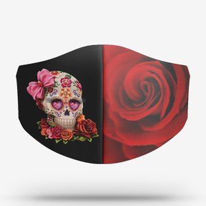 Sugar Skull Face Mask